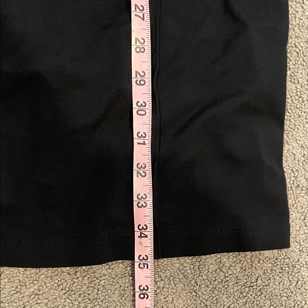 Serra Black Drawstring Wide Leg Cropped Pants Size Small 4-6 - Picture 6 of 8